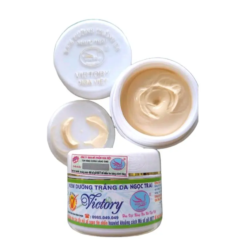 kem Trắng Da Ngọc Trai Hoa Việt Victory xịn Làm Đẹp Da Dưỡng Ẩm Da Skincare Chăm Sóc Da Kem Face 0