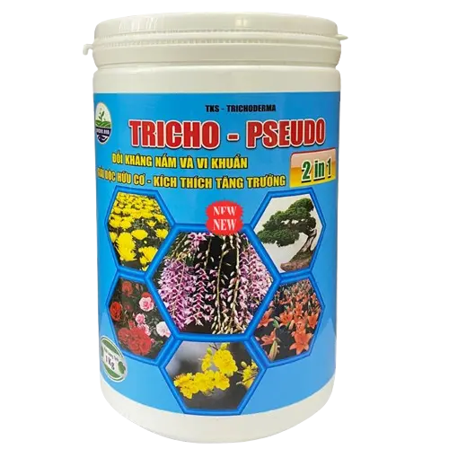 TRICHO - PSEUDO (2IN1): Chế Phẩm Đối Kháng Nấm , Chuyên Dùng Cho Hoa Lan Và Cây Cảnh - Hũ 1 KG 5
