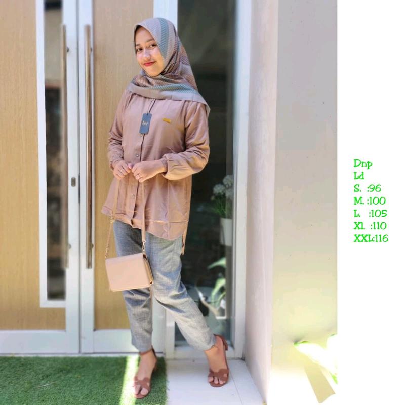 TUNIK DNP, DNP, D&P, KEMEJA DNP, atasan wanita, kemeja wanita 2