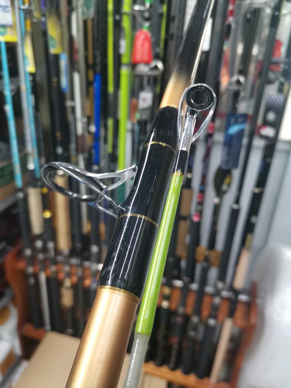 Cần Câu Cá Ashino Super Gold Khoen Fuji Chuyên Bắt Cá To Đánh Bạo Lực Tải Khỏe