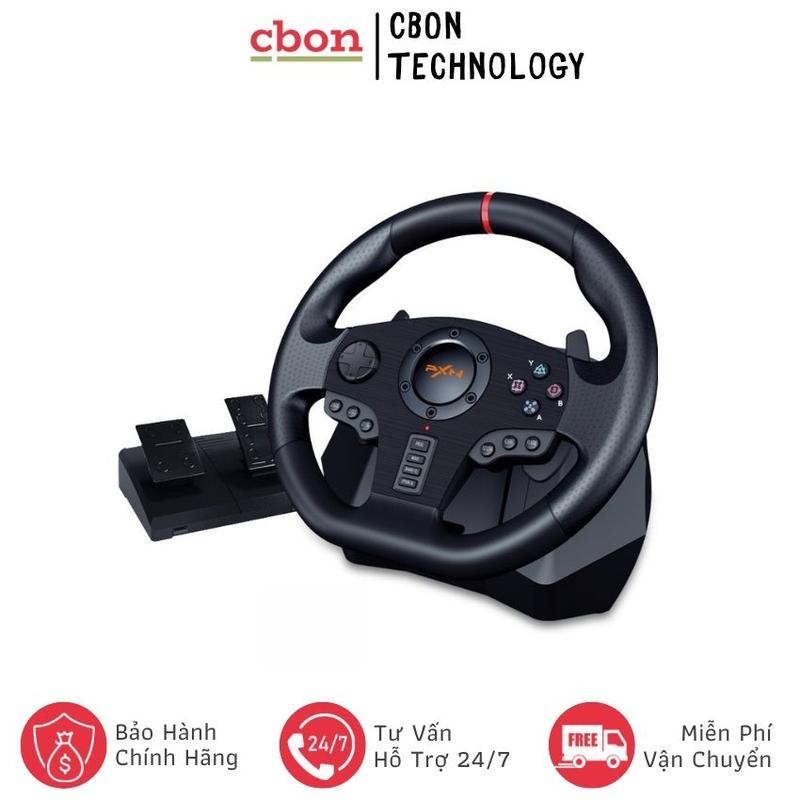  {HÀNG MỚI VỀ} Vô lăng chơi game PXN V900 for PC   PS Android  Xbox.Switch Tay cầm chơi game Tai nghe trong Playstation Playstation Xbox Cần điều khiển 