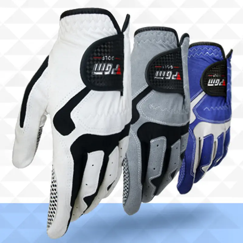 Găng Tay Golf, PGM, Chống Trượt, Thoáng Khí, Tay Trái, Đáng Tin Cậy, Vừa Vặn, Găng Tay Golf Nén, Thích Hợp Cho Ngoài Trời, Đồ Dùng Golf 5
