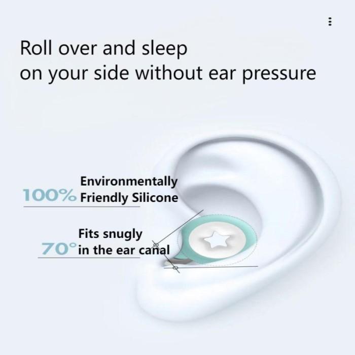 1 Pasang Ear Plug Tidur Air Plug Telinga Anti Bising Earplug Penutup Telinga Anti Bising Safety Pelindung Telinga Tutup Telinga Anti Bising 7