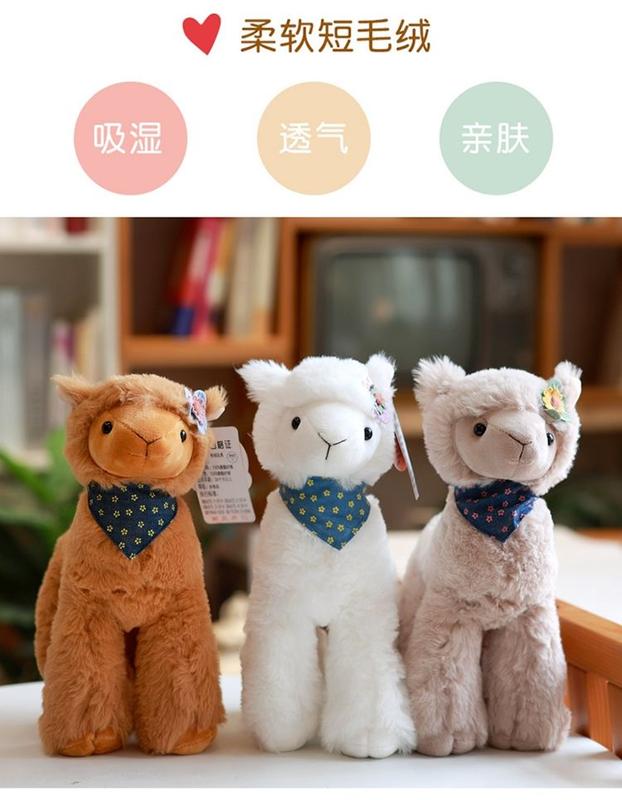 Product Introduction of Alpaca Doll Cute Lamb Plush Toy Doll Girl Confort Doll for Sleeping Children's Gift Birthday Gift Holiday Gift 11