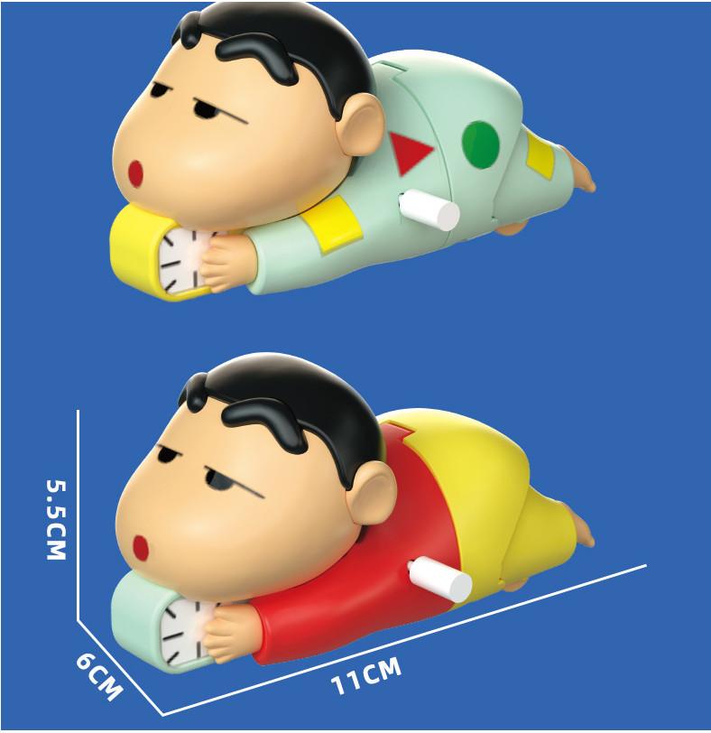 Product Introduction of Crayon Shin Chan Dynamic Shin Life Mystery Box Collectible Wind-Up Model Toy Desktop Decoration Gift For Christmas 11