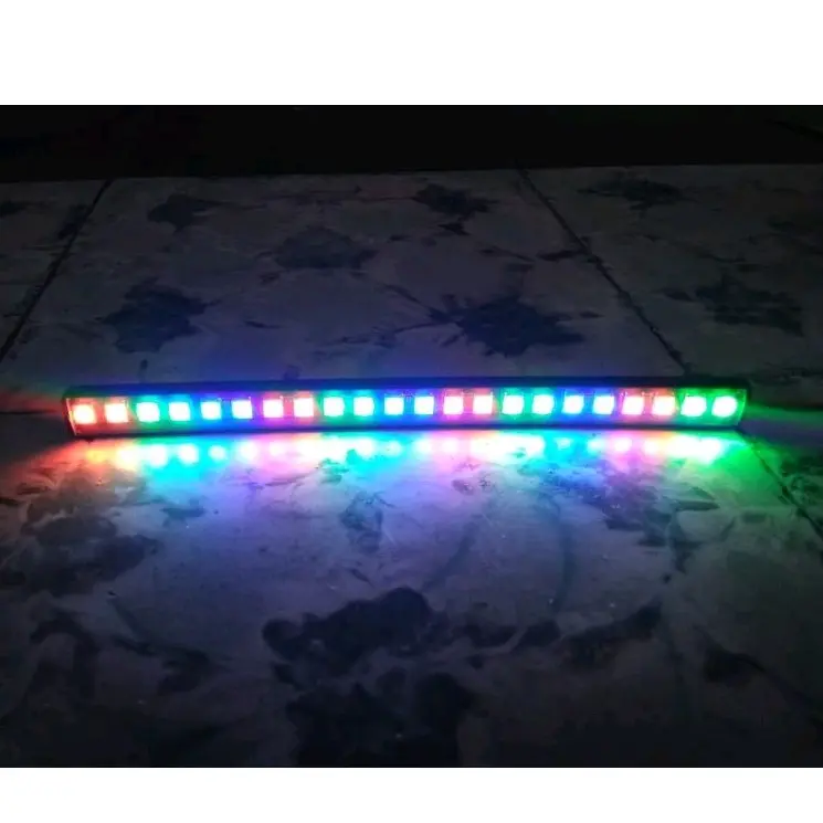 Lampu Strobo RGB Rainbow Miniatur Bus/Truk/Motor/Mobil  DC 9V-12V ±14mode