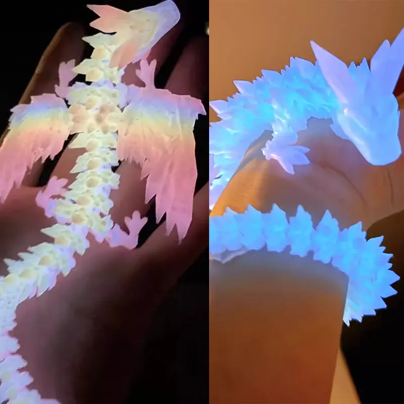 Cool Luminous Gradient Ornament Capable of Absorb Ultraviolet Rays