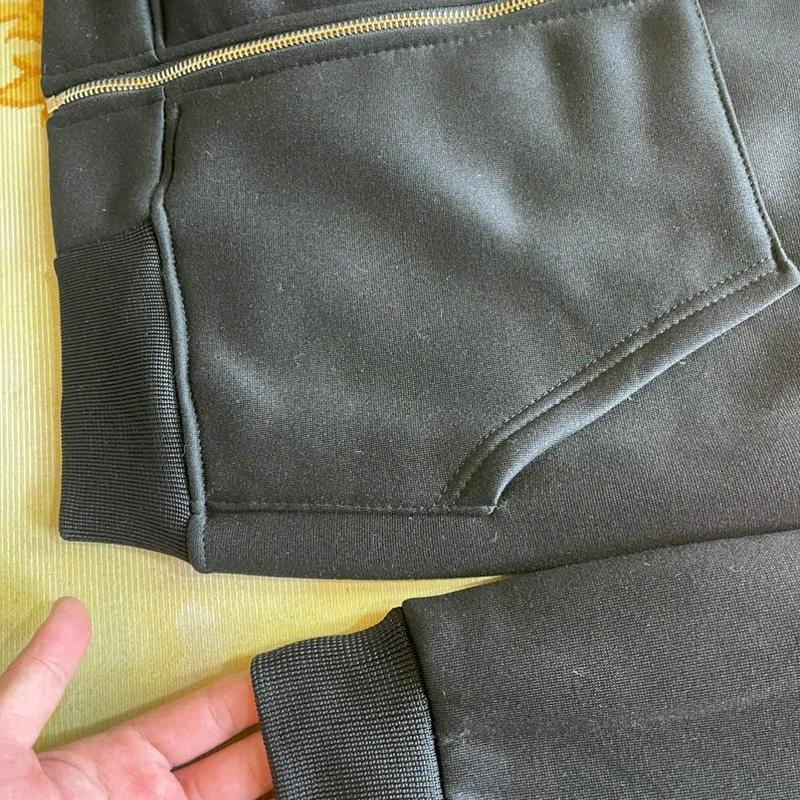 Áo Khoác Nỉ cotton nam nữ,sọc kẻ hoạ tiết thêu,full tag new 2025  Menswear Jacket 3