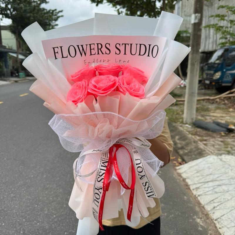  Bó Hoa Hồng Nhũ Kim Tuyến Siêu Đẹp giành tặng người yêu  giành tặng ngày lễ  giành tặng cô giáo tặng tốt nghiệp 