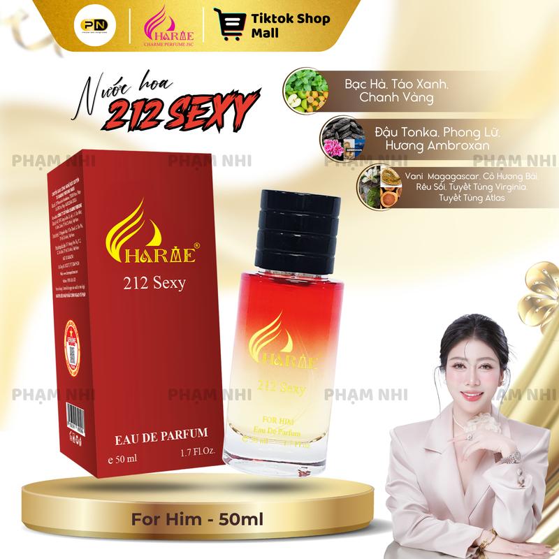 Nước Hoa 212 SEXY 50ml - IMPRESS 75ml dành cho Nam Xịt Thơm Cosmetic - H R V E