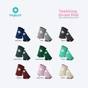 (Tangsel) Teething Droolpad Activa Gendongan Bayiku.id - Aksesori Gigitan Bayi Activa Mark 2 dan Mark 3
