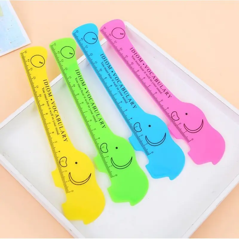Thước kẻ học hoạt hình PVN63655, kích thước 15cm 3