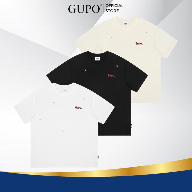 Product Introduction of Áo Thun Boxy 280GSM “STAR” Thêu Len GUPO Unisex Nam Nữ Cotton Local Brand - TSS01 4