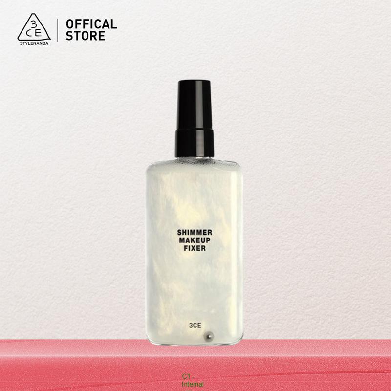  3CE x Hannah - Chai Xịt Cố Định Lớp Trang Điểm 3CE 3CE Shimmer Makeup Fixer 95ml 