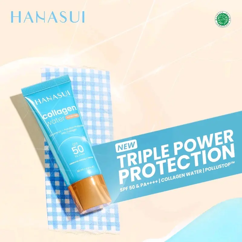 HANASUI COLLAGEN WATER SUNSCREEN SPF 30 PA++++ 2