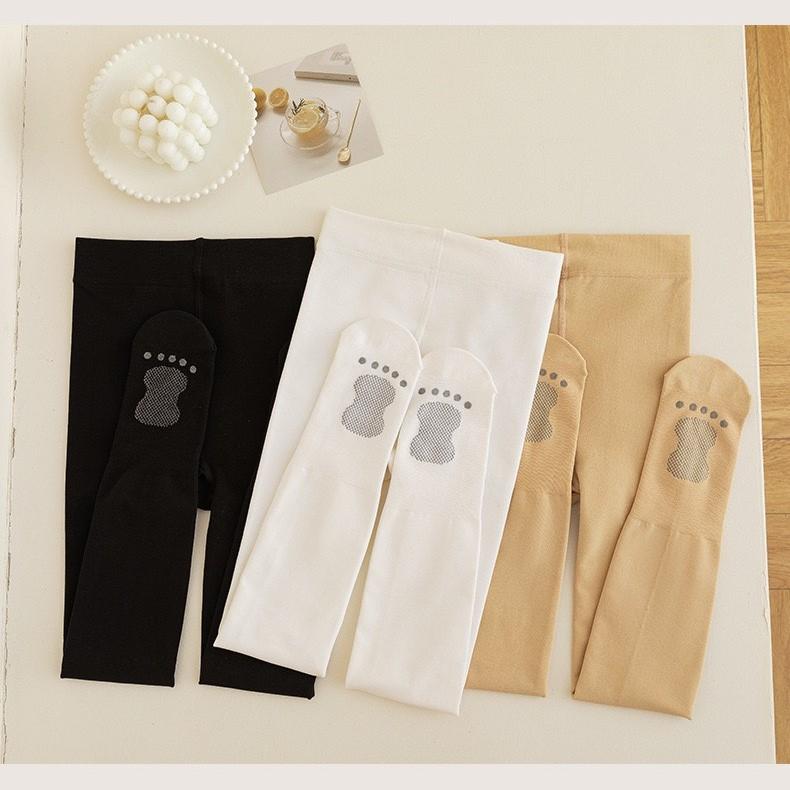 Quần tất da chân siêu dai cho bé màu trơn dễ thương quần tất mỏng cho bé