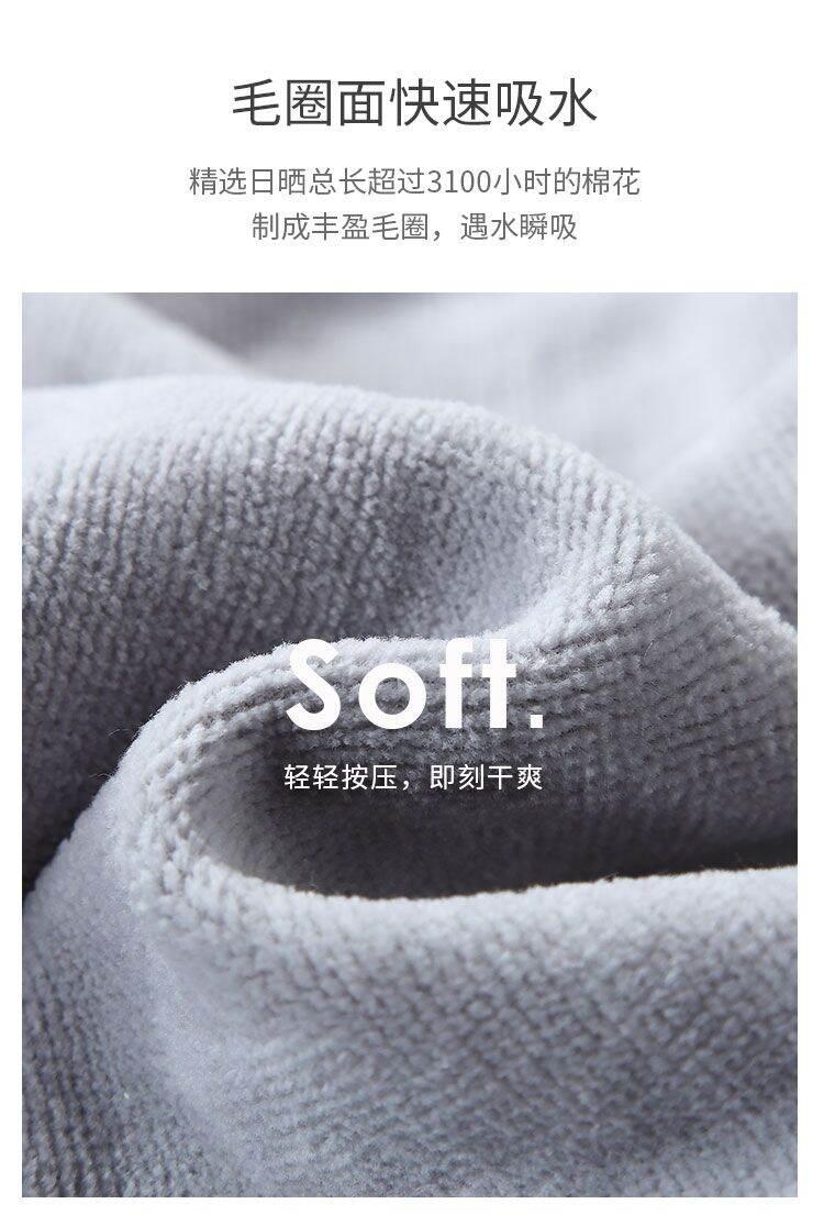 Product Introduction of Pure Cotton Hotel Bathrobe 2024 Autumn Winter Men's Quick Dry Towel Material All Seasons Adult Sleep Robe Hotel Style 3