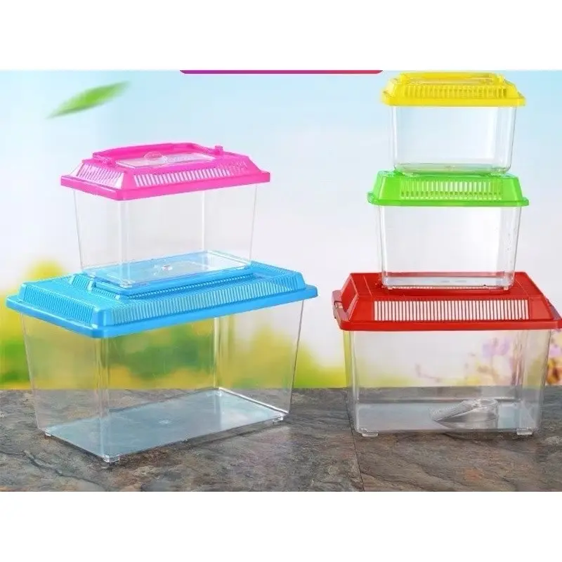 Hộp mika vận chuyển hamster 13cm - 15cm - 18cm