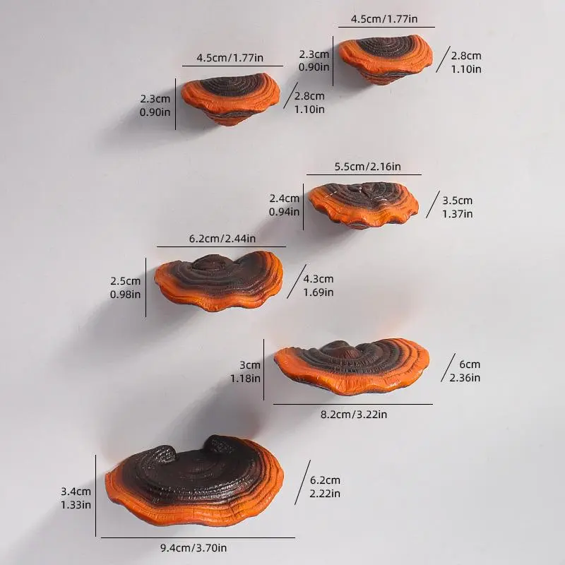 Faux Ganoderma Tree Hanging Ornament, Resin Decoration, Outdoor Garden & Courtyard Decoration, Home Decor 1