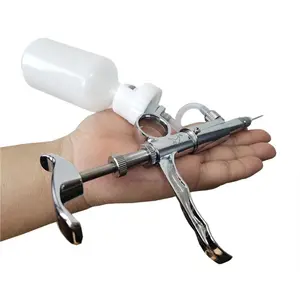 Suntikan Otomatis Kapasitas 5ml Alat Suntik Otomatis Suntikan Ternak Suntikan Injeksi Vaksin