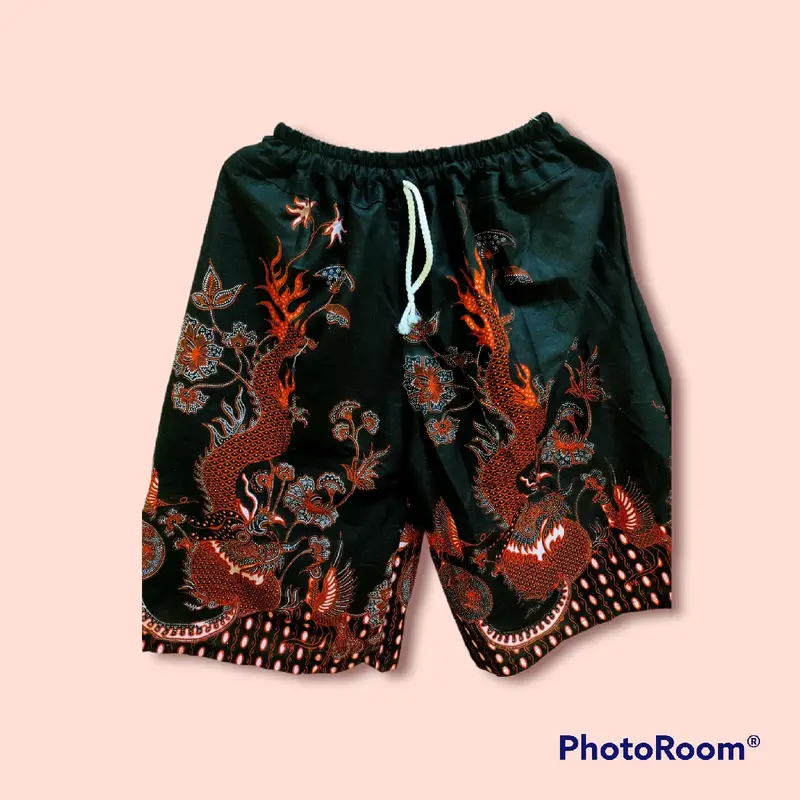 celana pendek batik/celana pendek pria/celana pendek wanita/pakaian bawah/kolor santai/celana murah/boxser/celana jumbo/ Katun/celana batik jogja/celana pendek dewasa 4