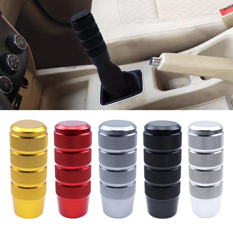 Product Introduction of Car modification manual gear head 9.5CM gear lever matte baked blue colorful gear head 1