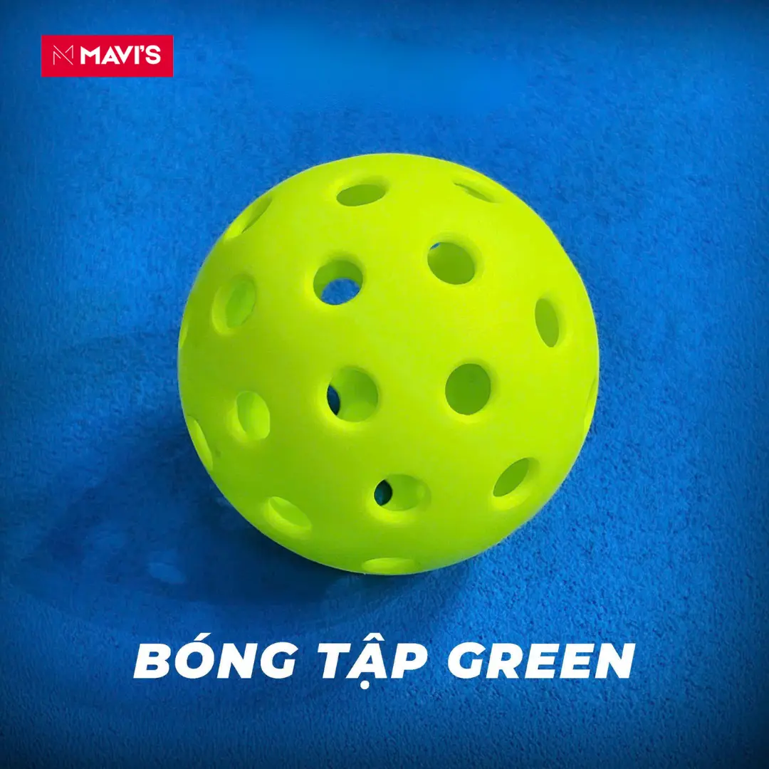Bóng Pickleball Gamicy siêu bền Outdoor - 26 lỗ VÀ 40 lỗ, 74mm, Nhựa TPE Golf Bi