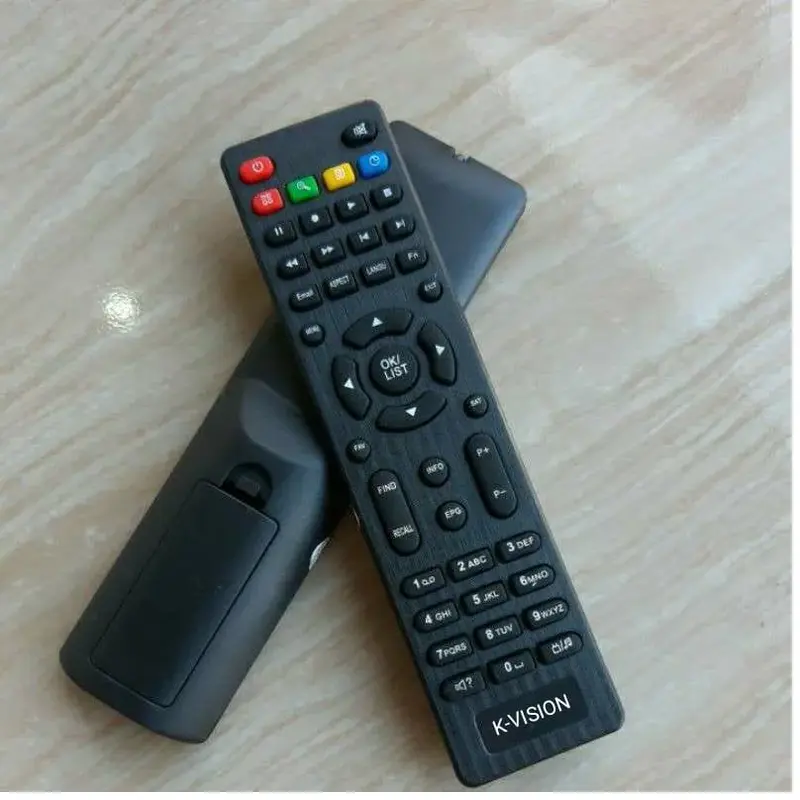 Remote Remot TV K-VISION Gratis Baterai/ Kvision/ Parabola/ Receiver/ Bromo C2000 / Topas TV TS2-39/ Kvision Batrai Original Pabrik 0