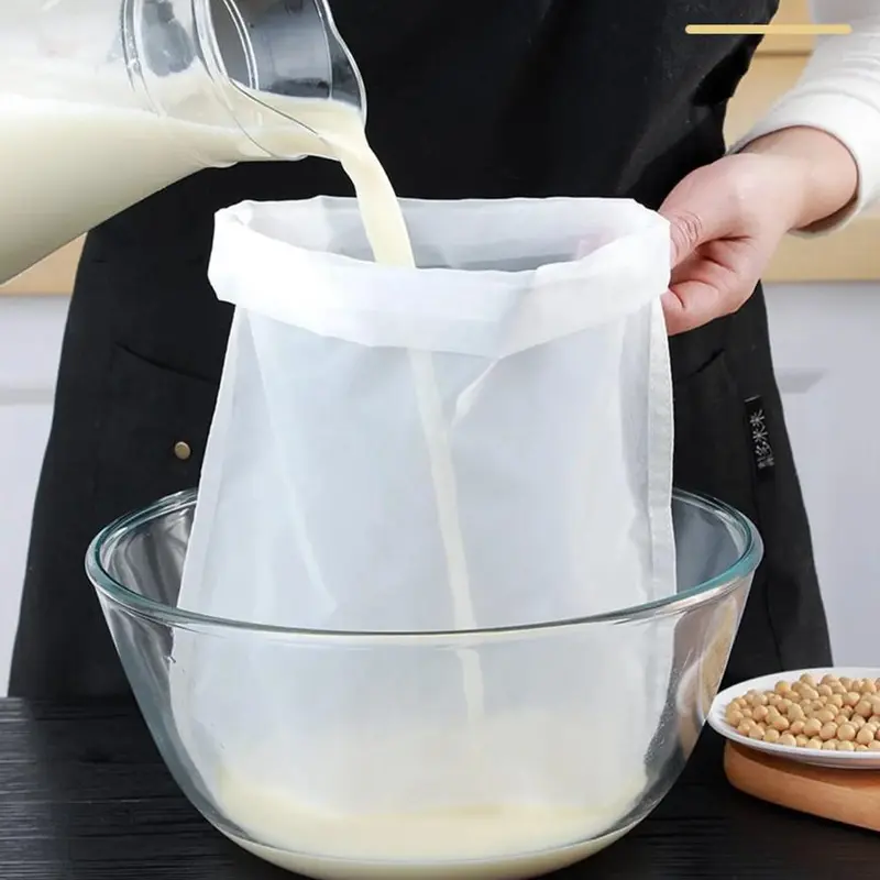 Kain Saringan Susu Kacang Almond Santan Buah Sayur Kantong Peras Blacu 3