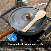Gambar ALLTREK Wajan Camping Aluminium 27CM Folding Wok Portable Outdoor Alat Masak Camping Cookware Handle Lepas Pasang dari Alltrek indonesia Kota Administrasi Jakarta Barat 2 Tokopedia