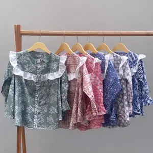 Blouse batik payung anak A-Line