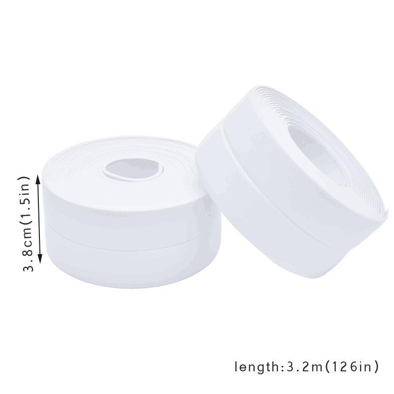 Anti-moisture Kitchen Bathroom Sink Sticker Waterproof PVC Ceramic Stickers Self-adhesive Wall Corner Line Sink Accessories 6