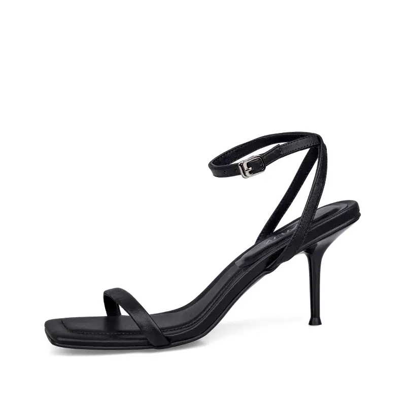Sandal cao gót đế nhọn 7P, Giày cao gót đế nhọn mã TD200 Nữ DéP Shoes 2