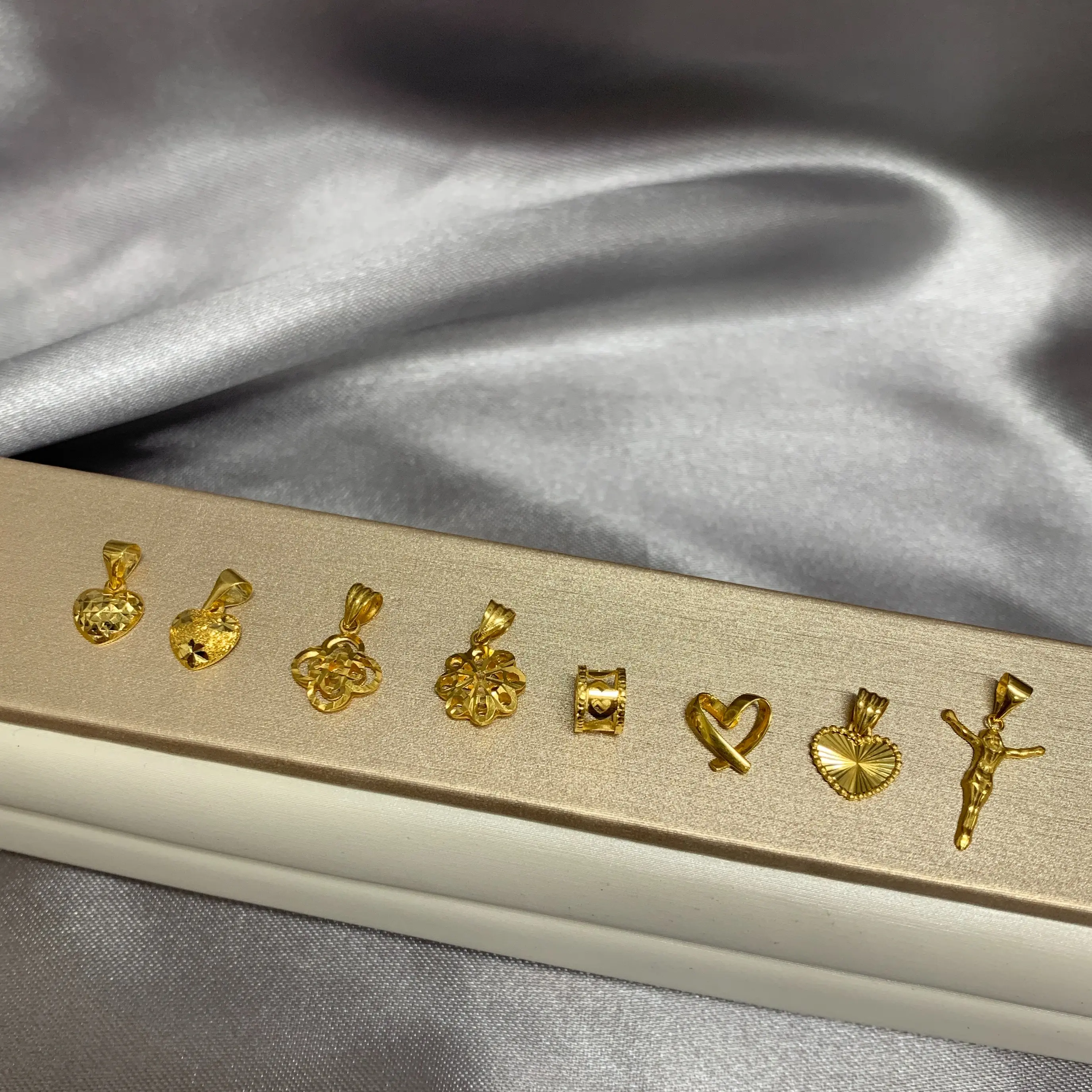 *(COD) Accord Gold 18k saudi gold fashion jewelry decoration Pendants