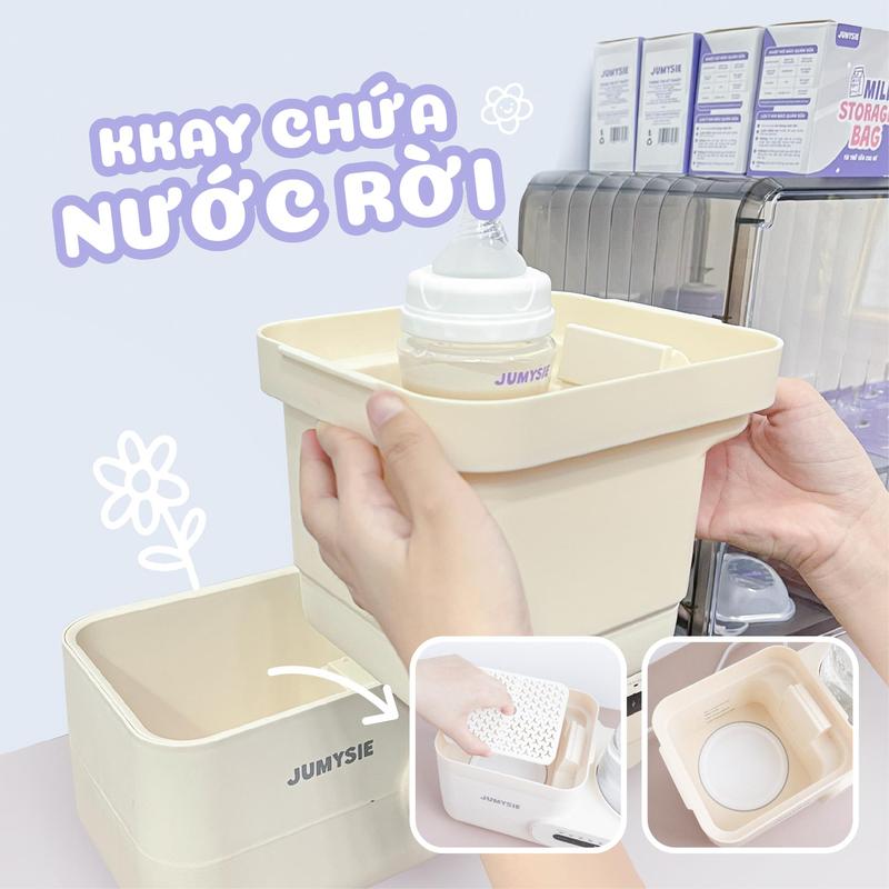 Máy Hâm Sữa Tiệt Trùng Sấy Khô Đa Năng S8 Jumysie - 12 Chức Năng, Màn Hình Cảm Ứng, An Toàn Tiện Lợi 7