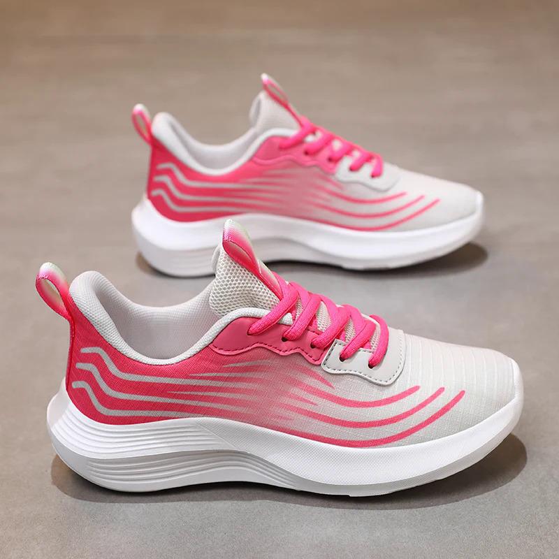 Damesko afslappet brugerdefineret sneaker plus størrelse 42 løbesko dame sneakers gåsko i stil med arbejdssko engros løbesko sportssko_voghion.com