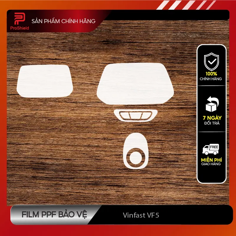 Miếng Dán PPF Cao Cấp Vinfast VF5 - Bảo Vệ Nội Thất Ô Tô, Chống Xước - Proshield 0