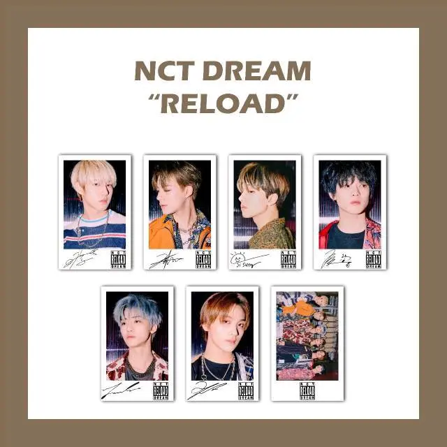 POLAROID PREMIUM NCT DREAM RELOAD 1