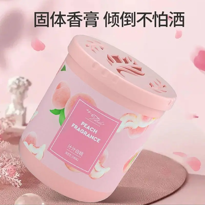 Sáp thơm phòng khử mùi phòng ngủ nhà vệ sinh toilet ô tô với 6 mùi hương tự nhiên 190g 3