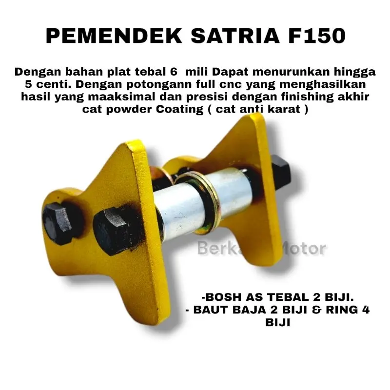 PENURUN MONOSHOCK BELAKANG SATRIA F150 FU,PEMENDEK SHOCK BELAKANG SONIC 150 MURAH premiumm 5