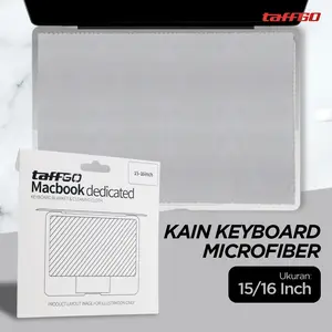 TaffGO Kain Keyboard Laptop Cover Lap Cleaning Cloth Microfiber 15/16 Inch - E-02