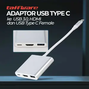 Taffware USB Type C 3.1 to USB 3.0 HDMI USB Type C - HPQ1034 X SERA