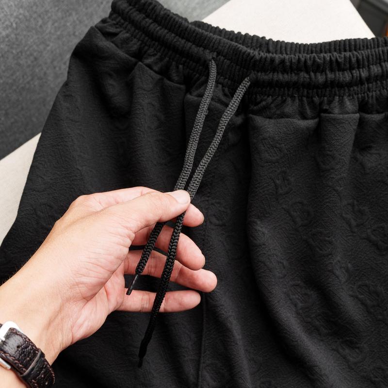 Bộ Nỉ Nam LT19 Thu Đông Dài Tay thêu TÚI KẺ Mặc Ở Nhà, Đi Chơi phong cách trẻ trung năng động Menswear 3