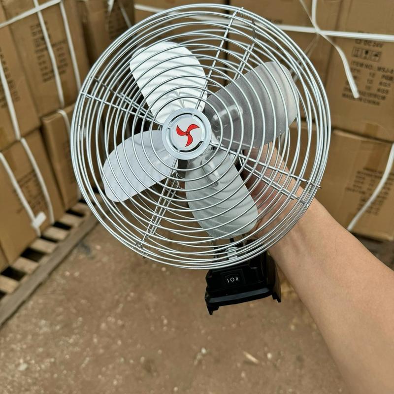 Quạt Pin Thép Không Gỉ Dây Đồng 100% 8 Inch 22cm Fan QuạT 5