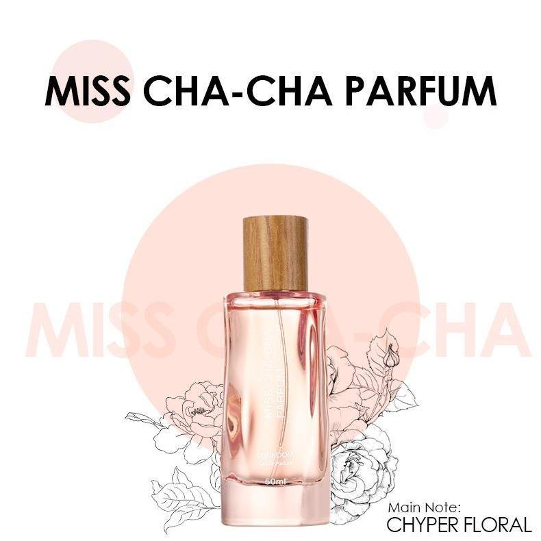 LONKOOM Parfum Inspired Series Pria Wanita Unisex 50ml EDP Aroma Vanila  Woody Spicy Miss Cha-Cha 50ml