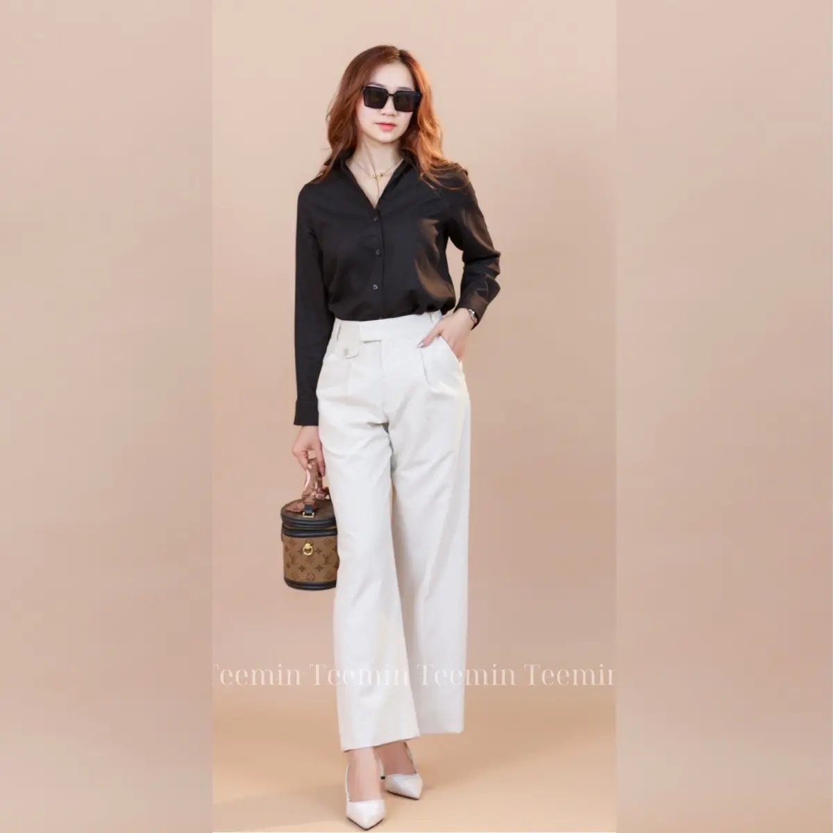 Quần dài ống suông linen premium cao cấp Teemin (ảnh chính chủ)