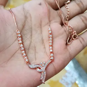 kalung Tura indah replika berlian