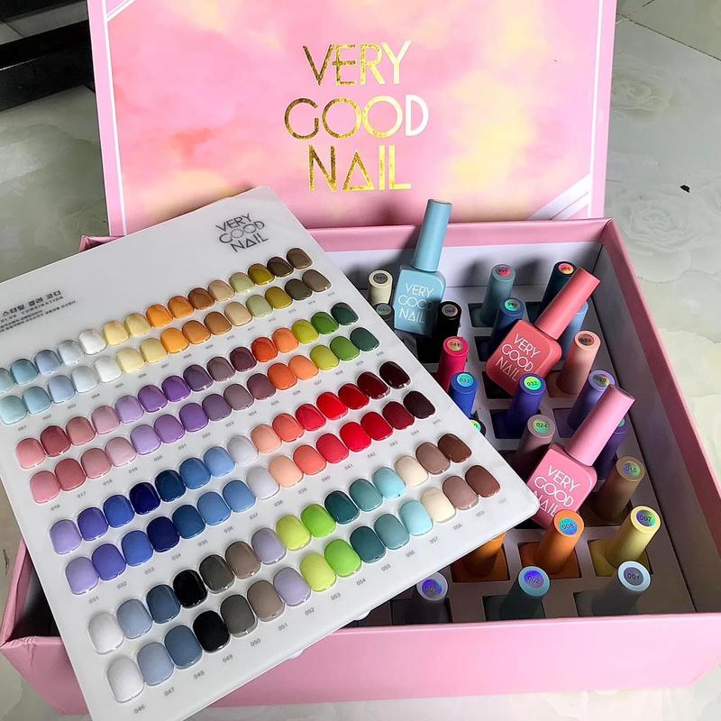 Set sơn Very Good 60 màu, kèm bảng màu base + top nail