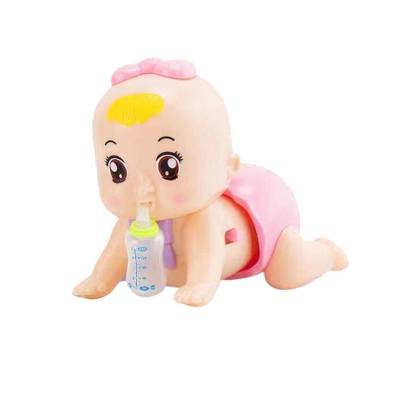 Product Introduction of Electric Toy Cute Crawling Baby Laugh Music  Baby Doll Say Mommy Daddy Baby Doll Training Toys 17