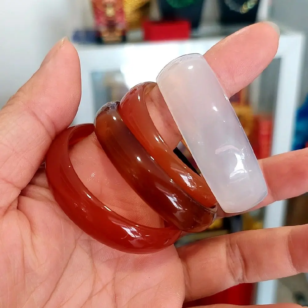 Vòng tay đá Mã Não bản hẹ nhiều mẫu size nhỏ dành cho các bé gái